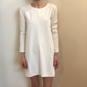 Tibi Mini Long Sleeve Cotton Dress
